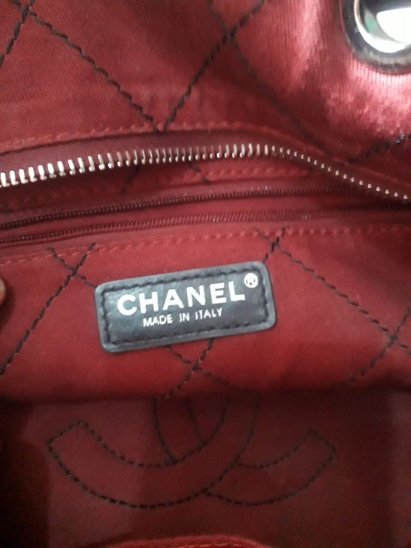 chanel vintage zipper lampo kurang paham authen apa bkn hw nya halus
