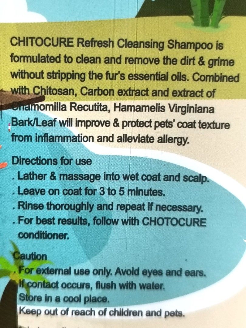 Chitocure on sale dog shampoo