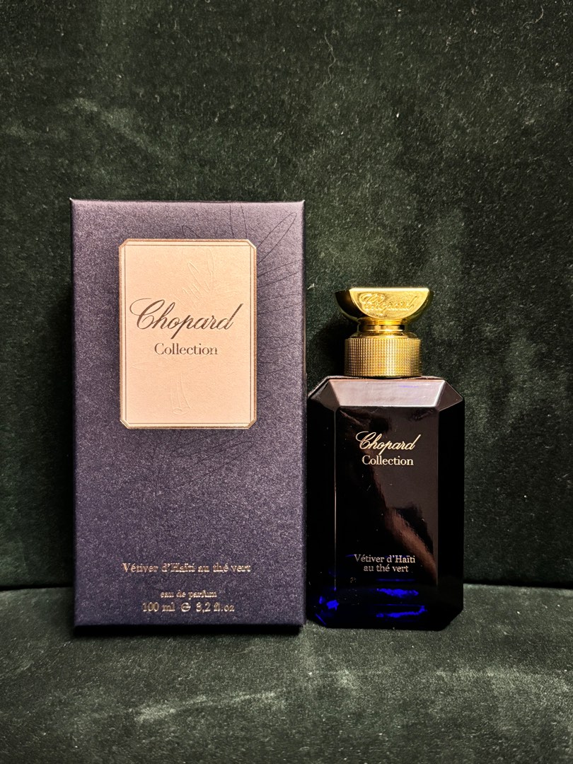 Chopard Vetiver d Haiti au The Vert