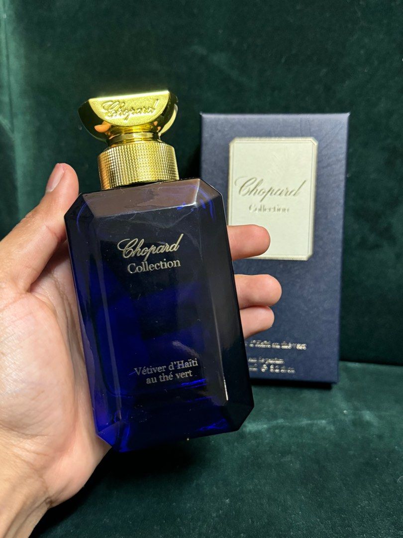 Chopard Vetiver d Haiti au The Vert