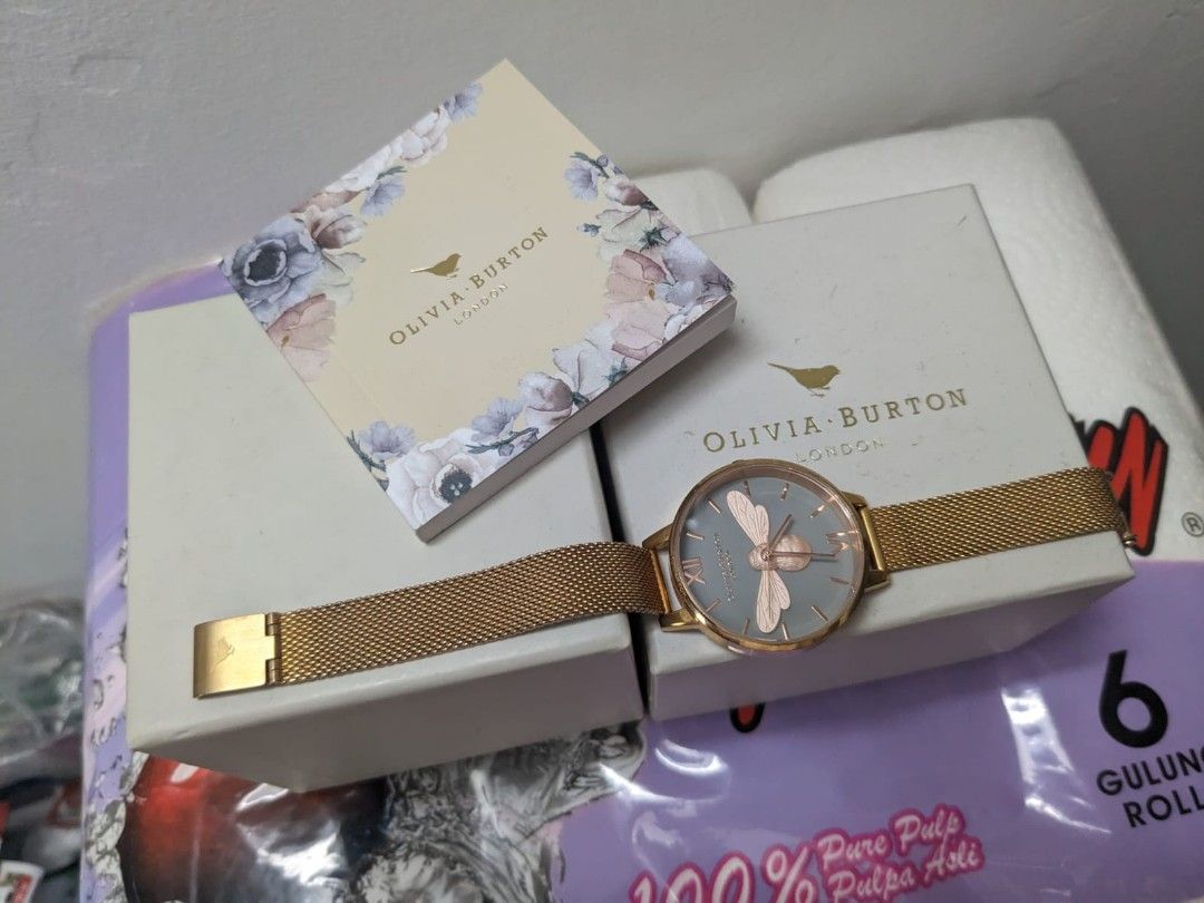 CNY Clearing Sales 2024 Olivia Burton Lucky Bee Ladies Watch