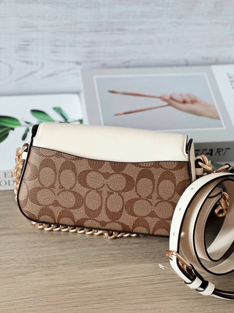 Coach shoulder bag women's clearance