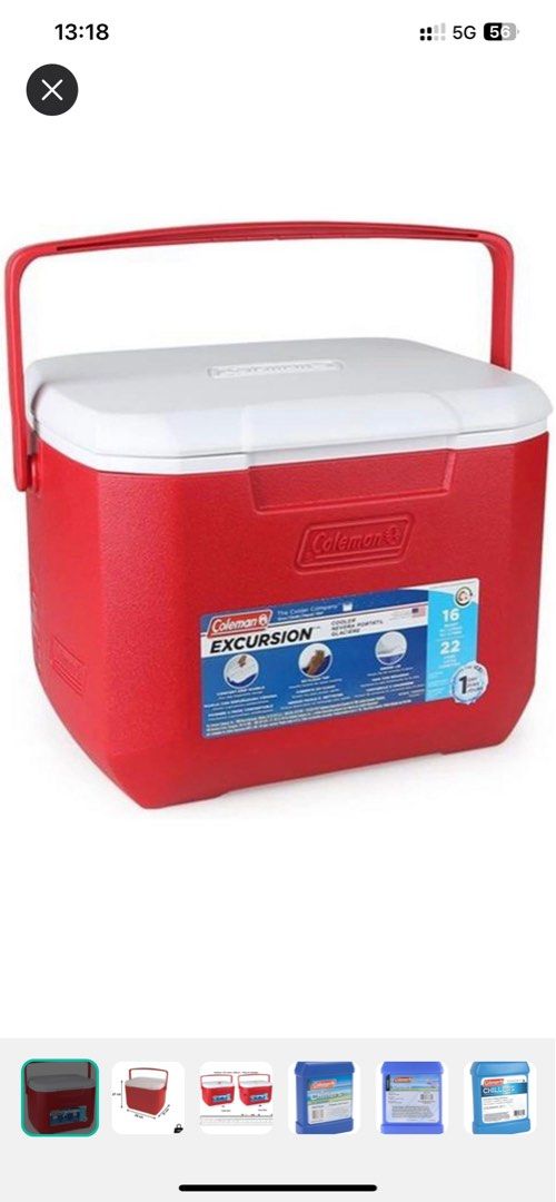 Coleman 15l excursion hard sales cooler