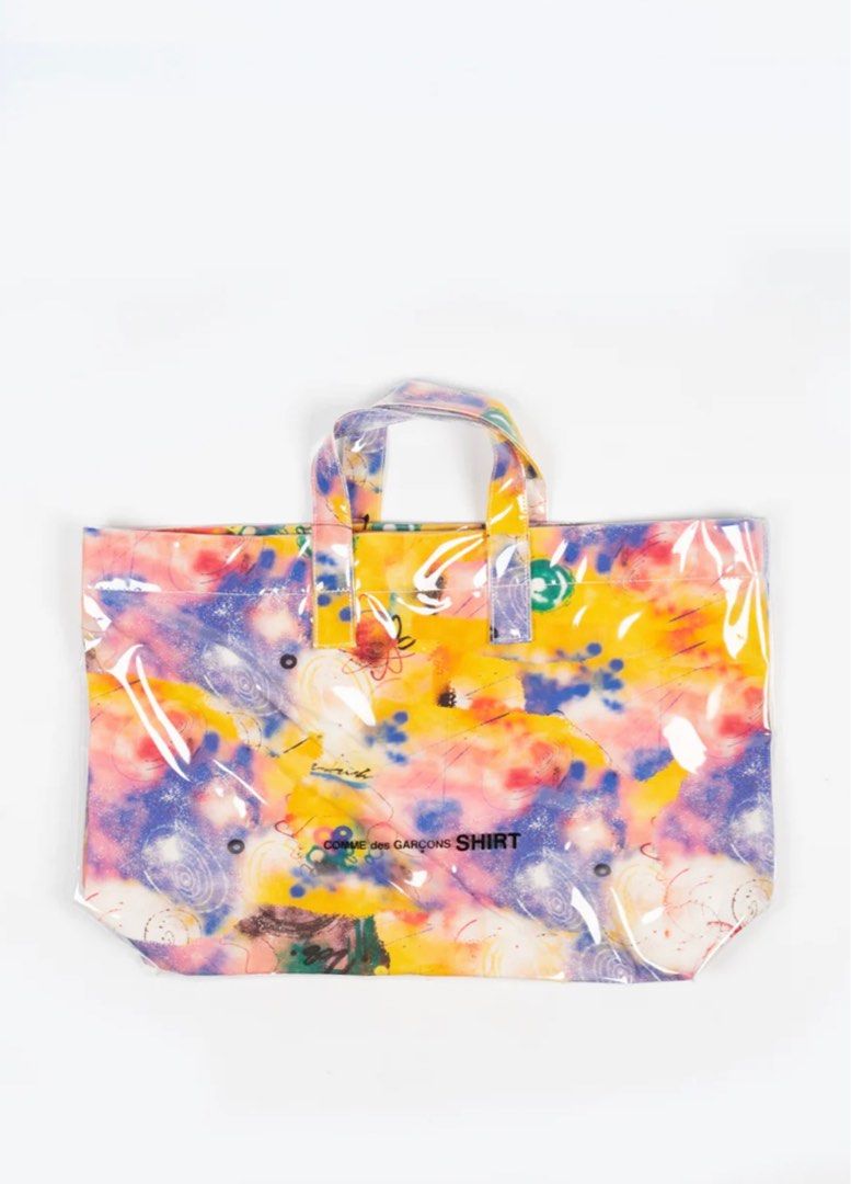 COMME des GARCONS x FUTURA SHIRT TOTE BAG PRINT C LARGE Luxury Bags Wallets on Carousell