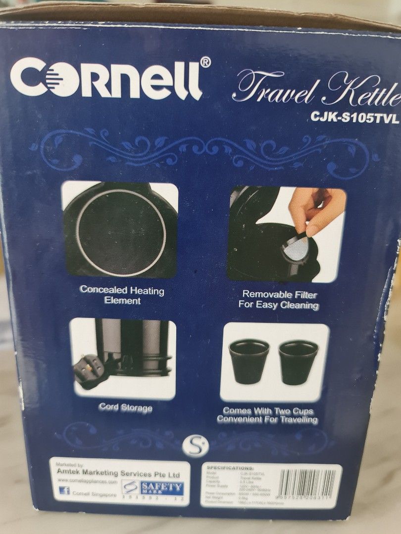 Cornell travel kettle online