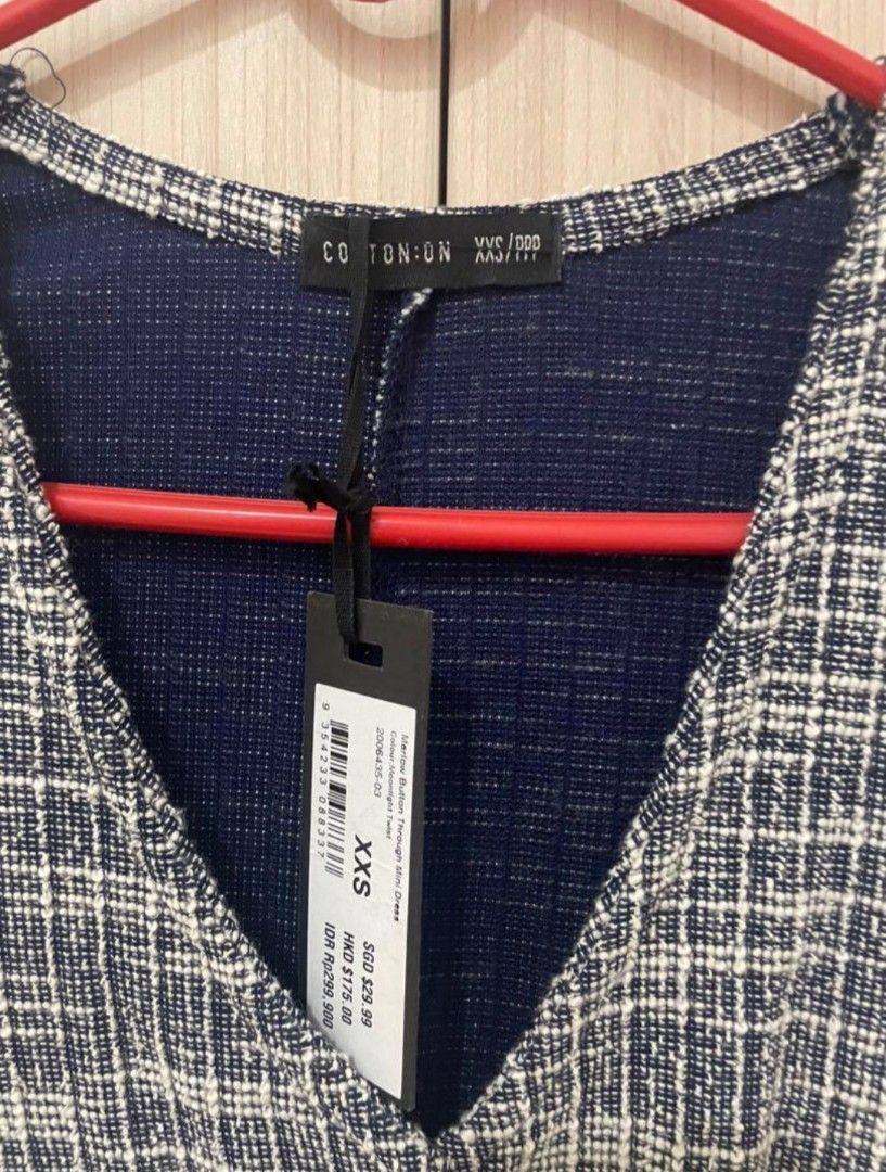 Marlow button through mini dress sales