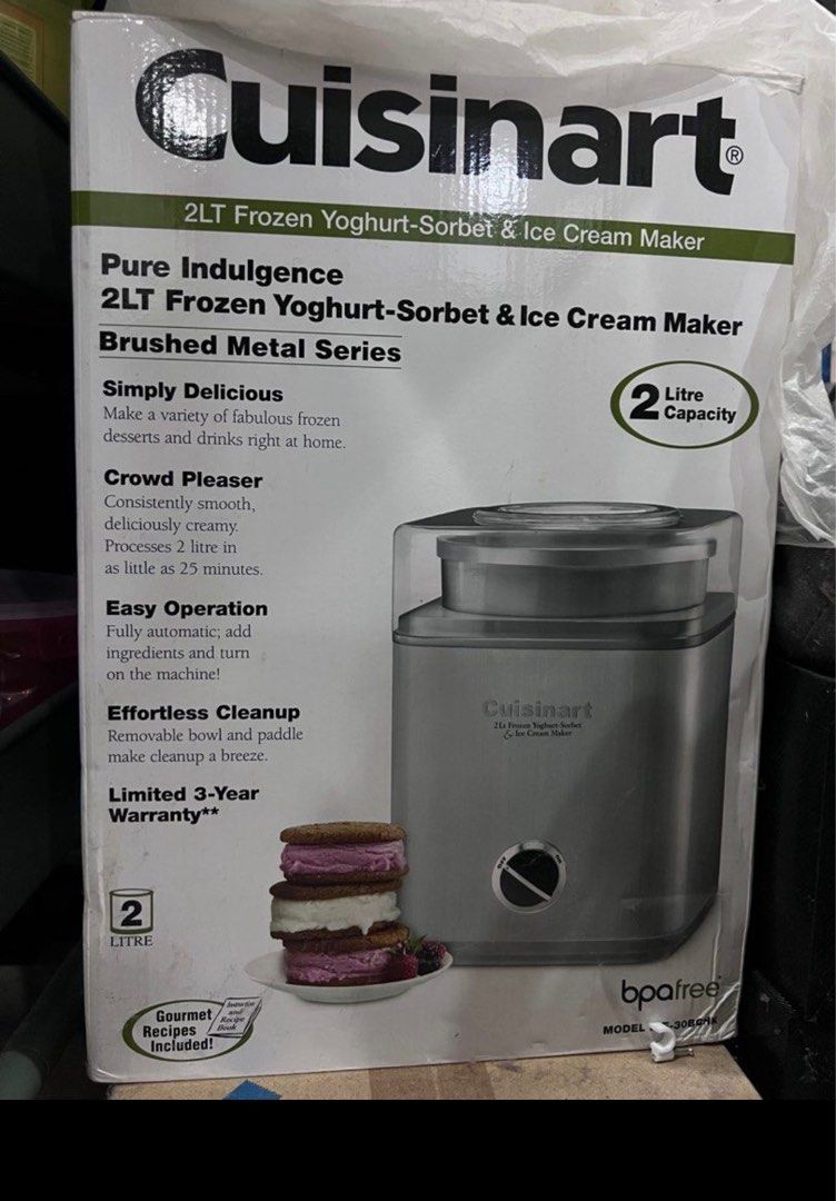 Cuisinart pure hotsell indulgence 2 quart
