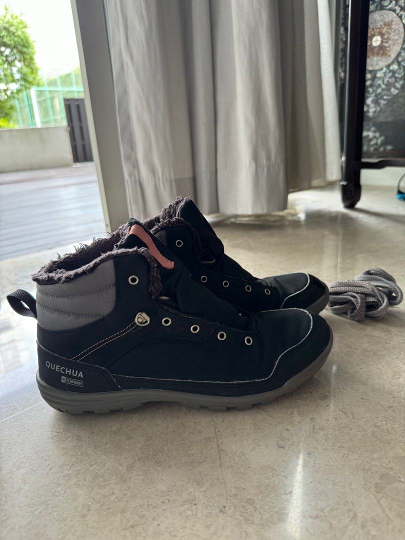 Decathlon Warm Waterproof Hiking Boots EU39 Women s Fashion