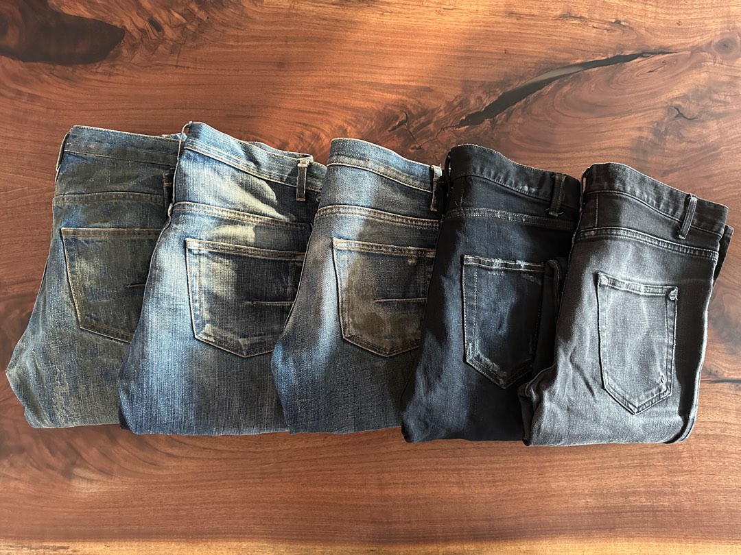 Dior Homme Saint Laurent Jeans Clearance