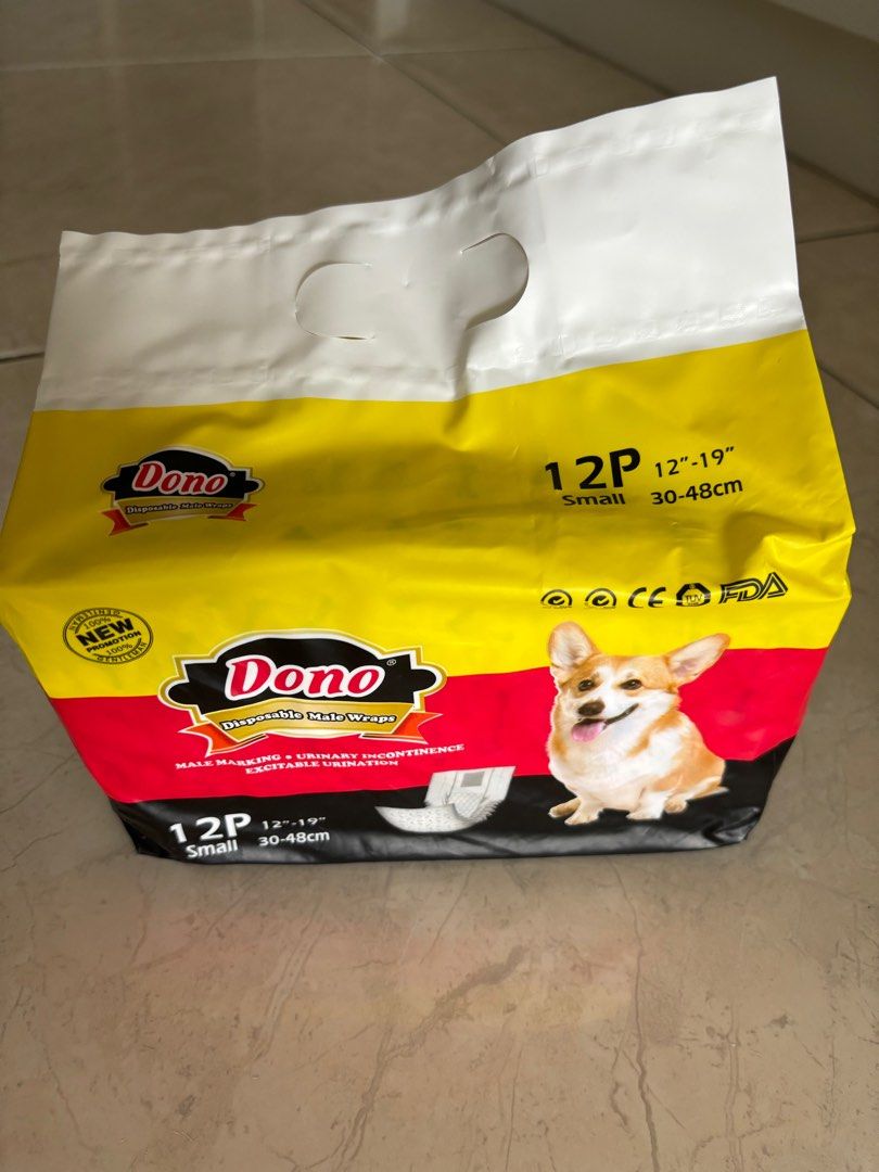 Dono disposable male wraps Pet Supplies Homes Other Pet