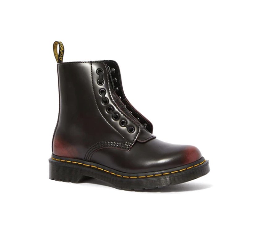 Red pascal dr martens top