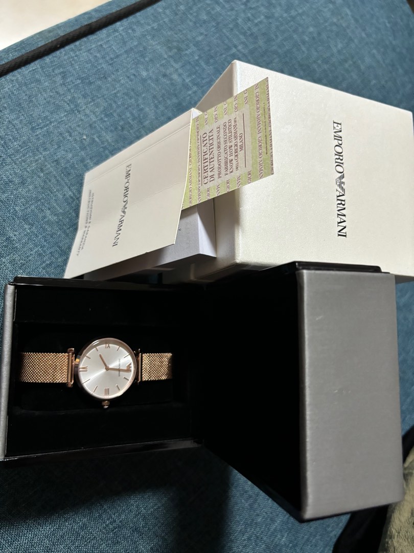 Emporio Armani AR1956 Gypsophila Ladies Watch Casual Diamond Small
