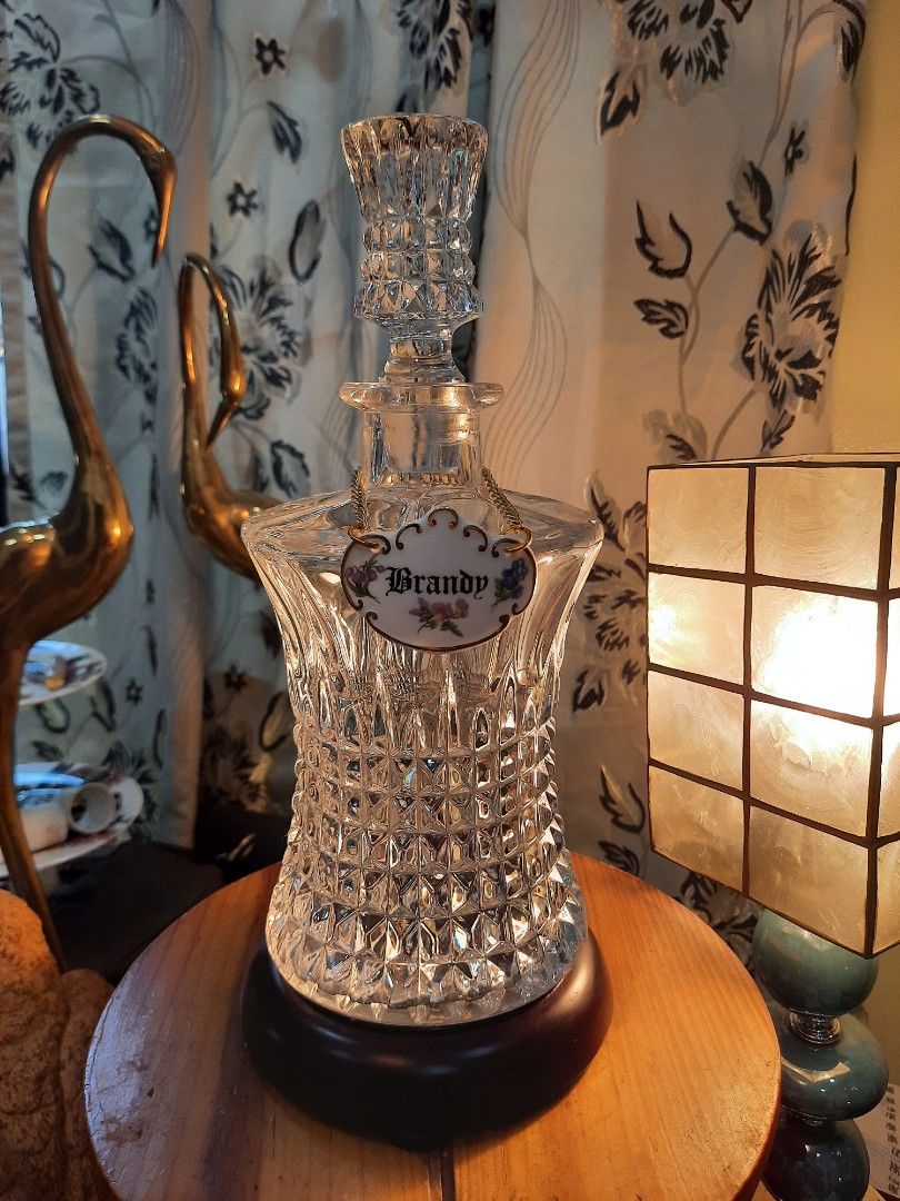 England Crystal Brandy Decanter, Hobbies & Toys, Collectibles