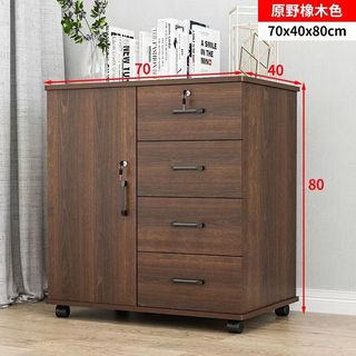 Storage Drawer Cabinet With Lock Side Brand New Free Install Furniture Home Living Shelves Cabinets Racks On Carou