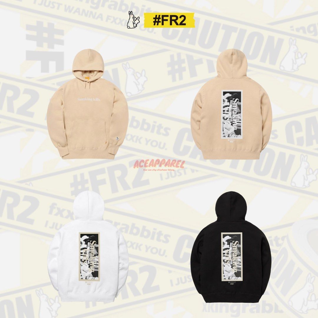 FR2 x One Piece Collab Pieces Tee Hoodie Crew Men s Fashion Tops
