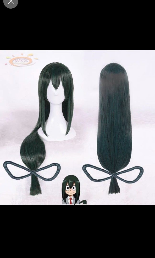 Froppy wig bnha Boku no hero academia my hero academia mha cosplay clearance wig Brand new
