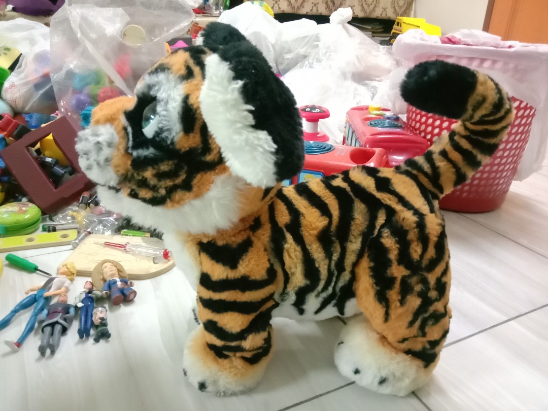 White tiger toy furreal hotsell