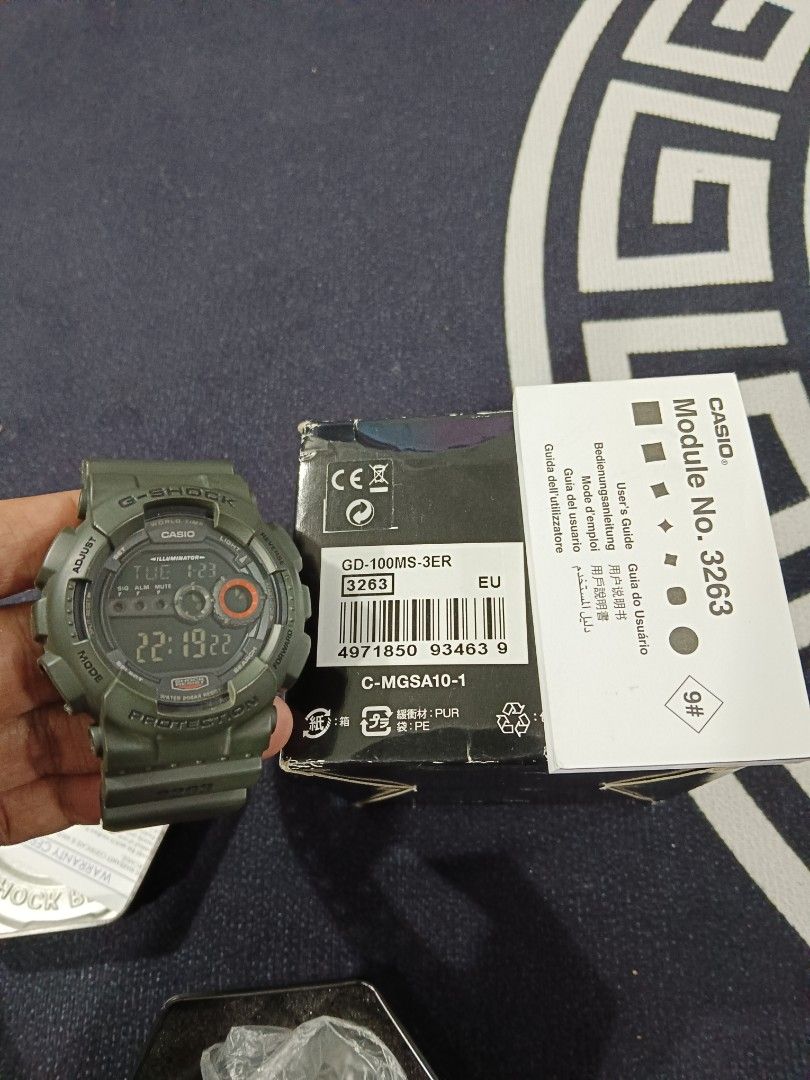 G shock GD100 Ms3 Men s Fashion Watches Accessories Watches