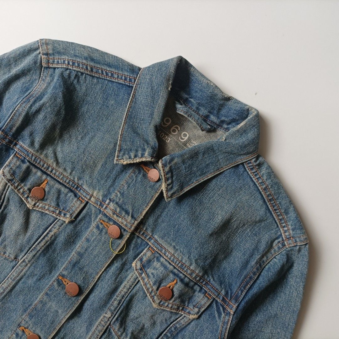 Gap Wash Denim Jacket wanita 260124A
