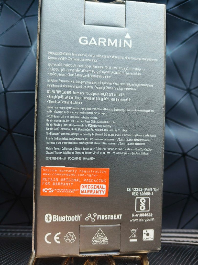 Garmin forerunner 45 specs sale