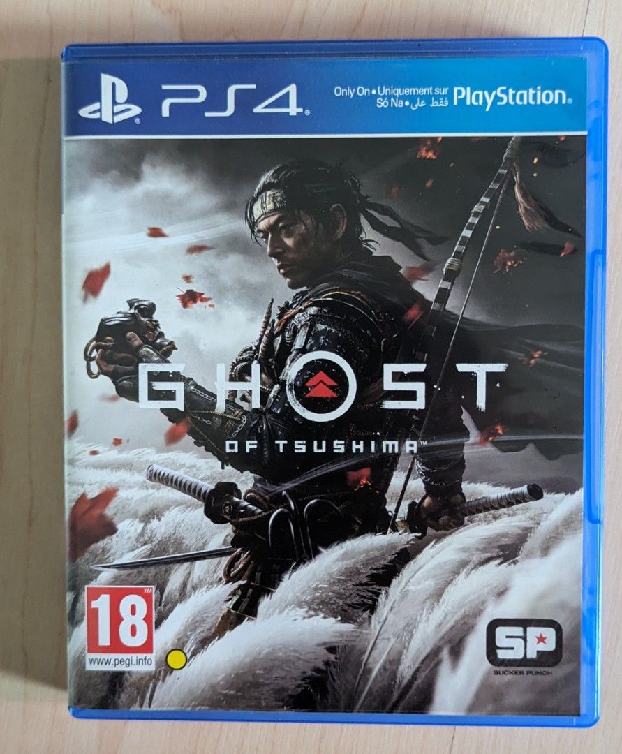 Ghost of tsushima only on ps4 store