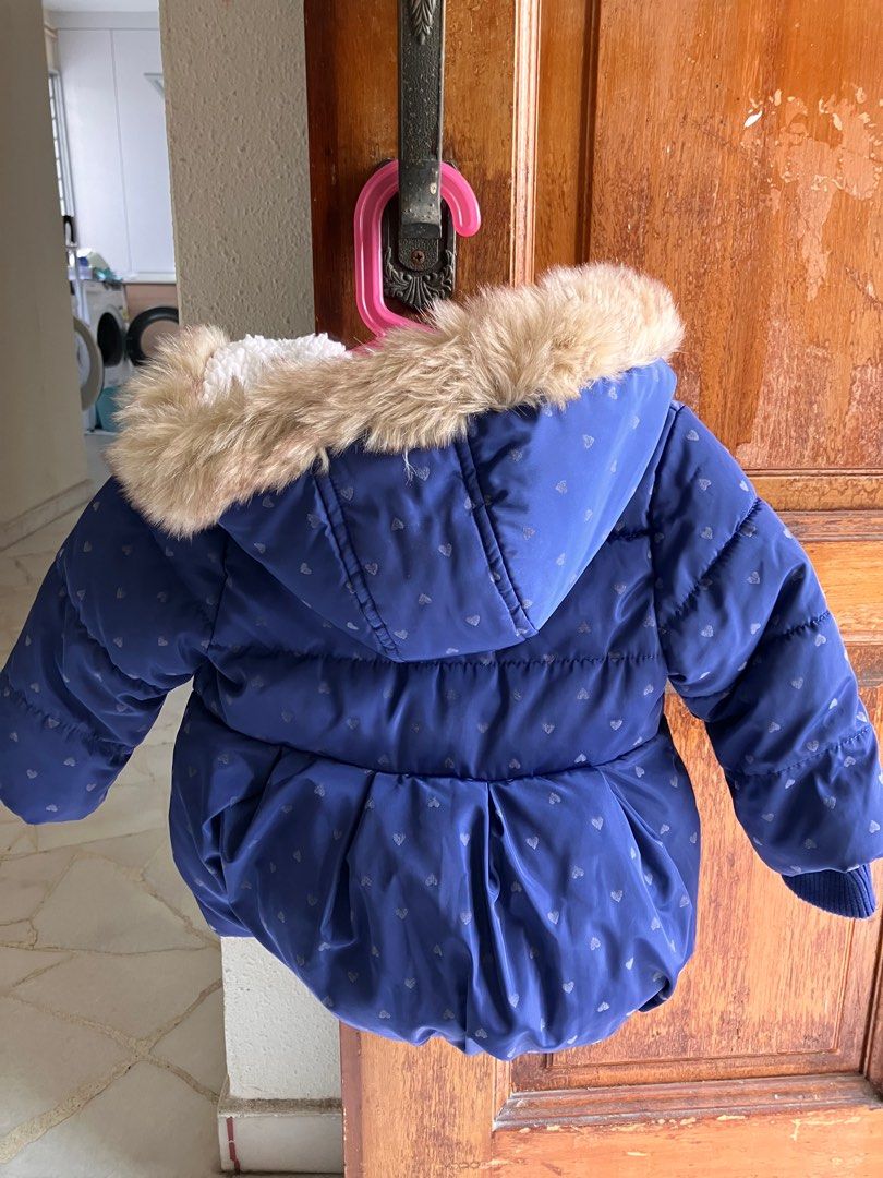 Girl winter Mothercare thick jacket for 9 12 months old