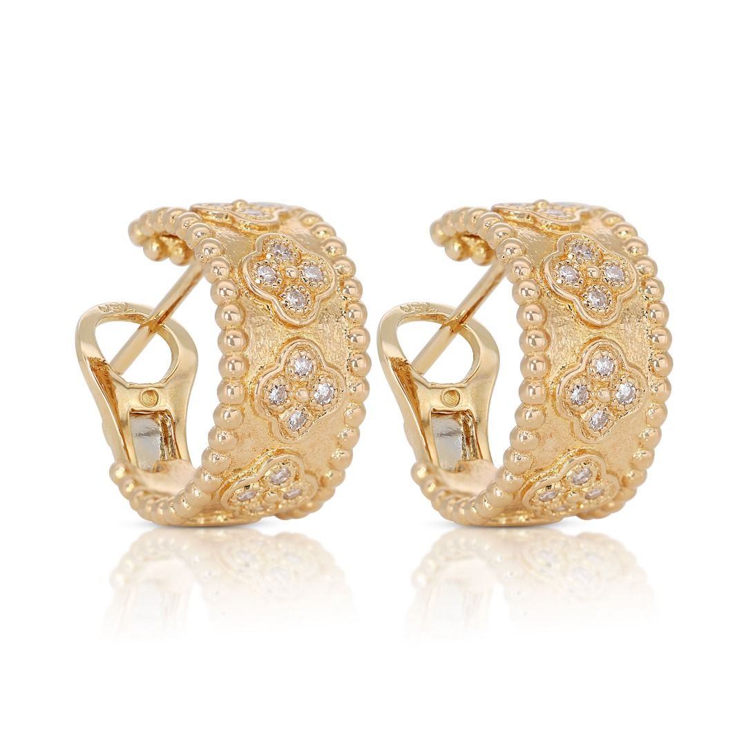 Diamond plug online earrings