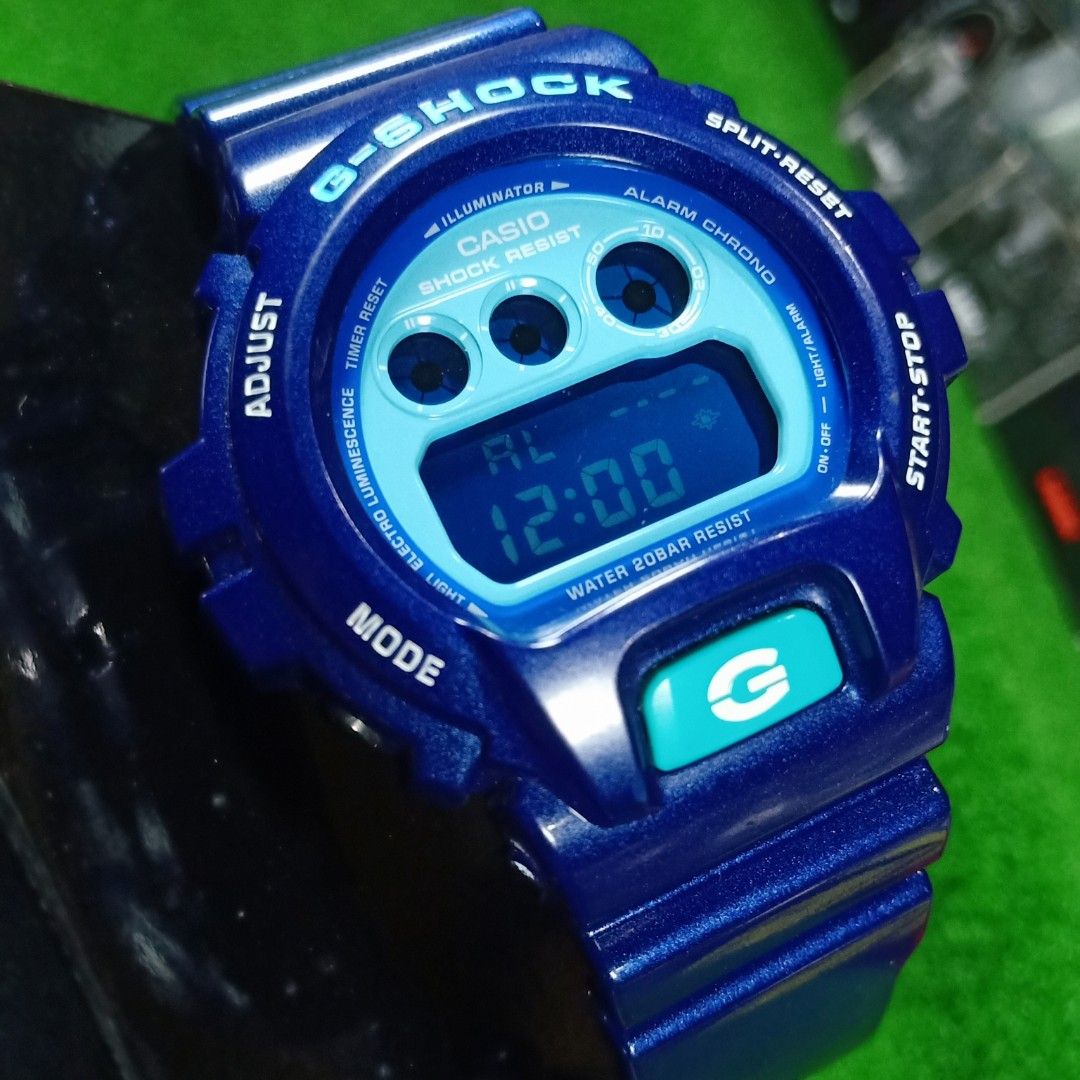 CASIO G-SHOCK DW-6900CC-2 Crazy Colors（クレイジーカラーズ） ブルー 青｜か行