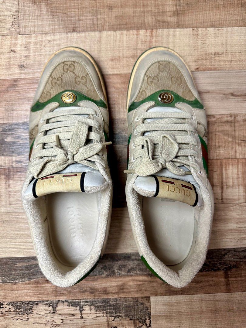 Gucci Rhinestone Small Dirty Shoes