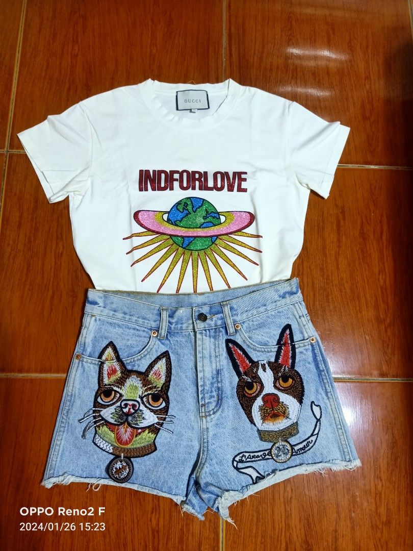 Gucci shirt sales and shorts