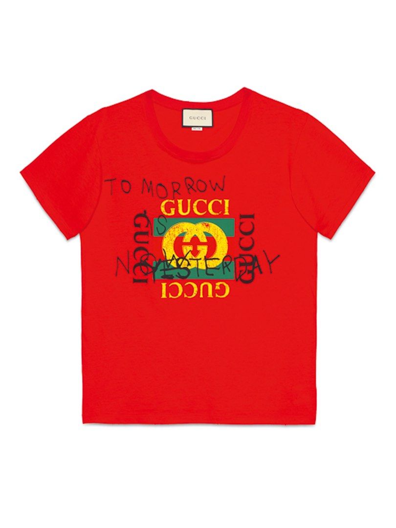Gucci tee Coco Capitan Tomorrow is Now Yesterday
