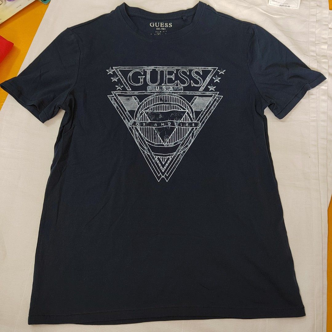 Guess slim fit shirts sales