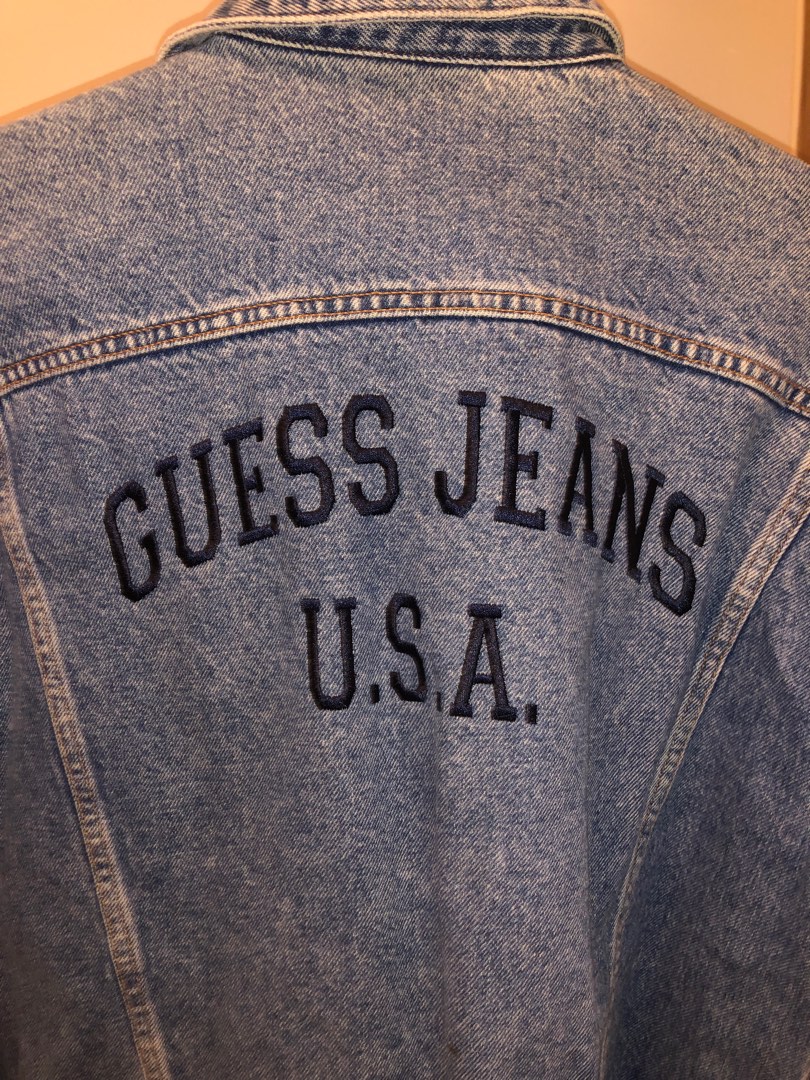 Guess jeans denim jacket vintage Men s Fashion Coats Jackets