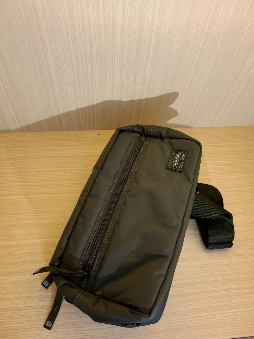 Head Porter Olive Drab Waist Shoulder bag側背包腰包, 他的時尚, 包