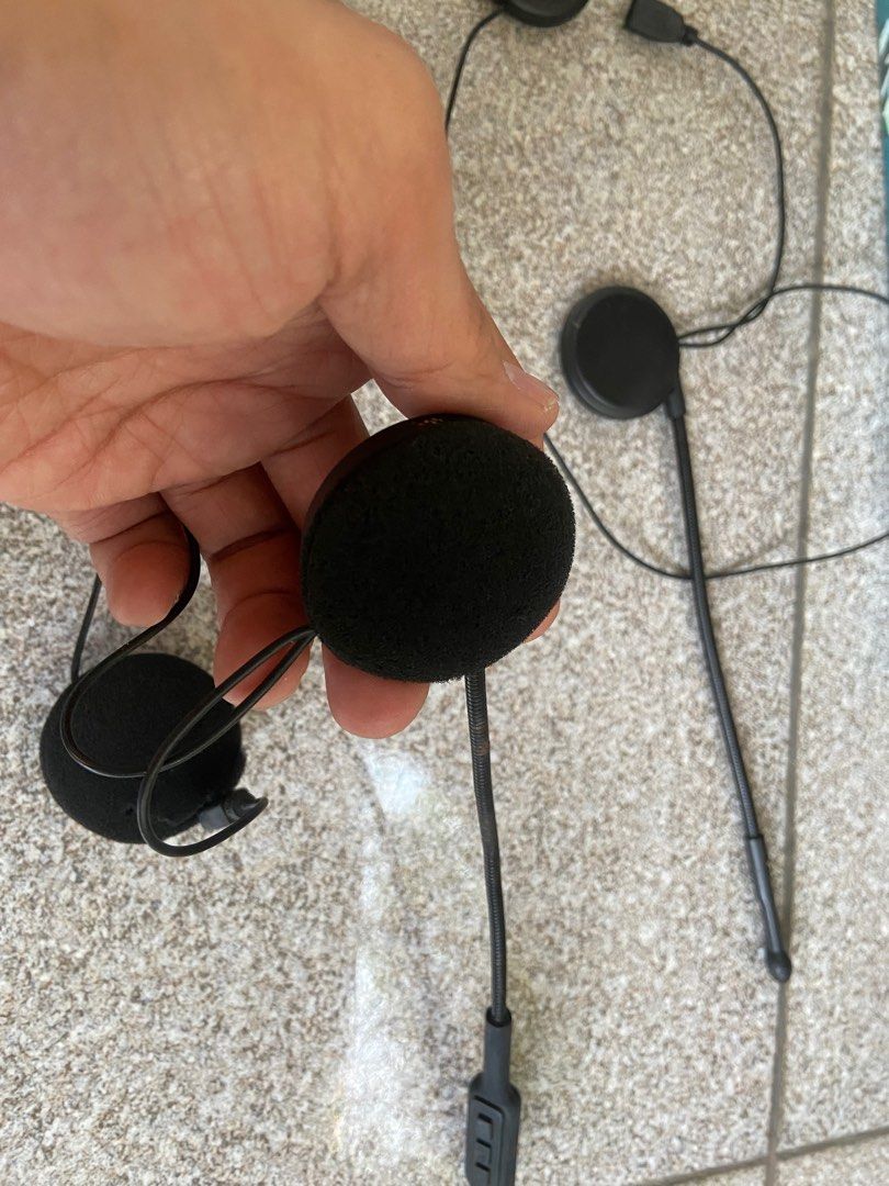 Headset bluetooth helm Aksesoris Mobil di Carousell