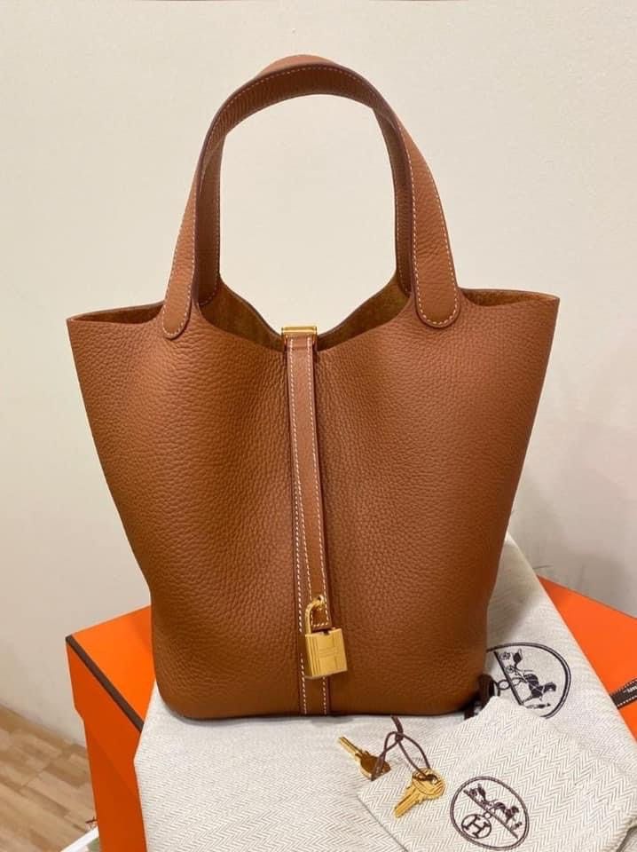 Hermes picotin discount 22 gold