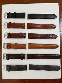 Hirsch & Veloci Genuine leather straps