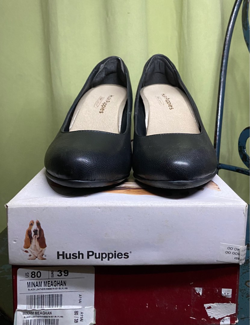 Hush Puppies Minam Meaghan Black heels