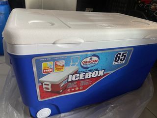 Ice Box cooler 👍 Orocan with wheels 65Liters po