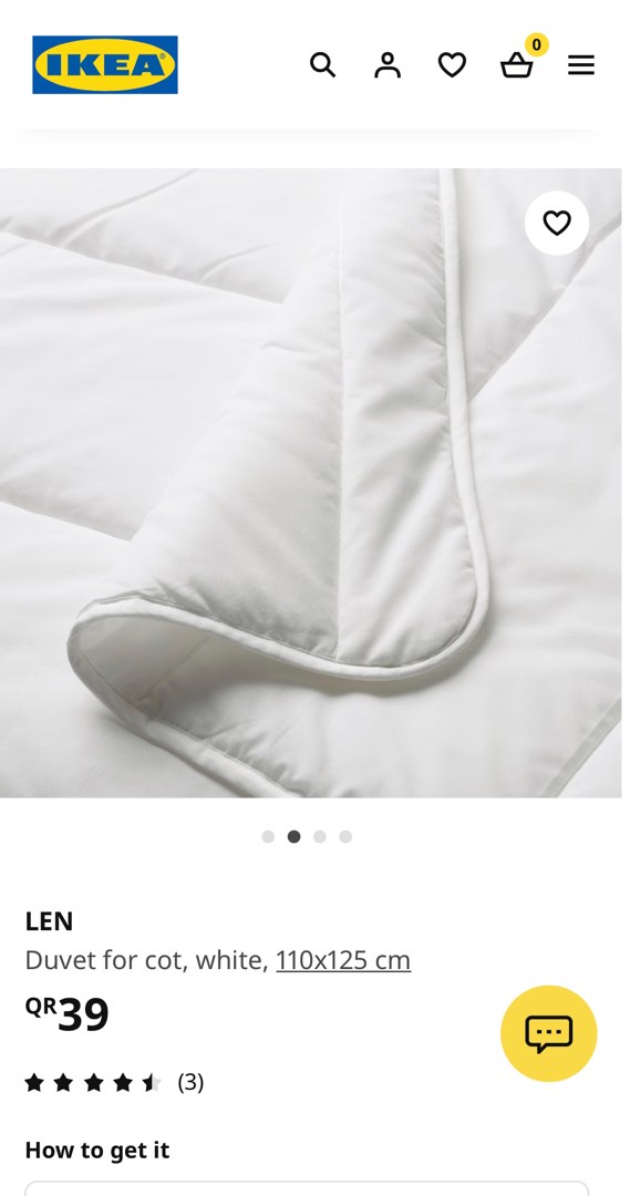 Ikea hotsell len comforter