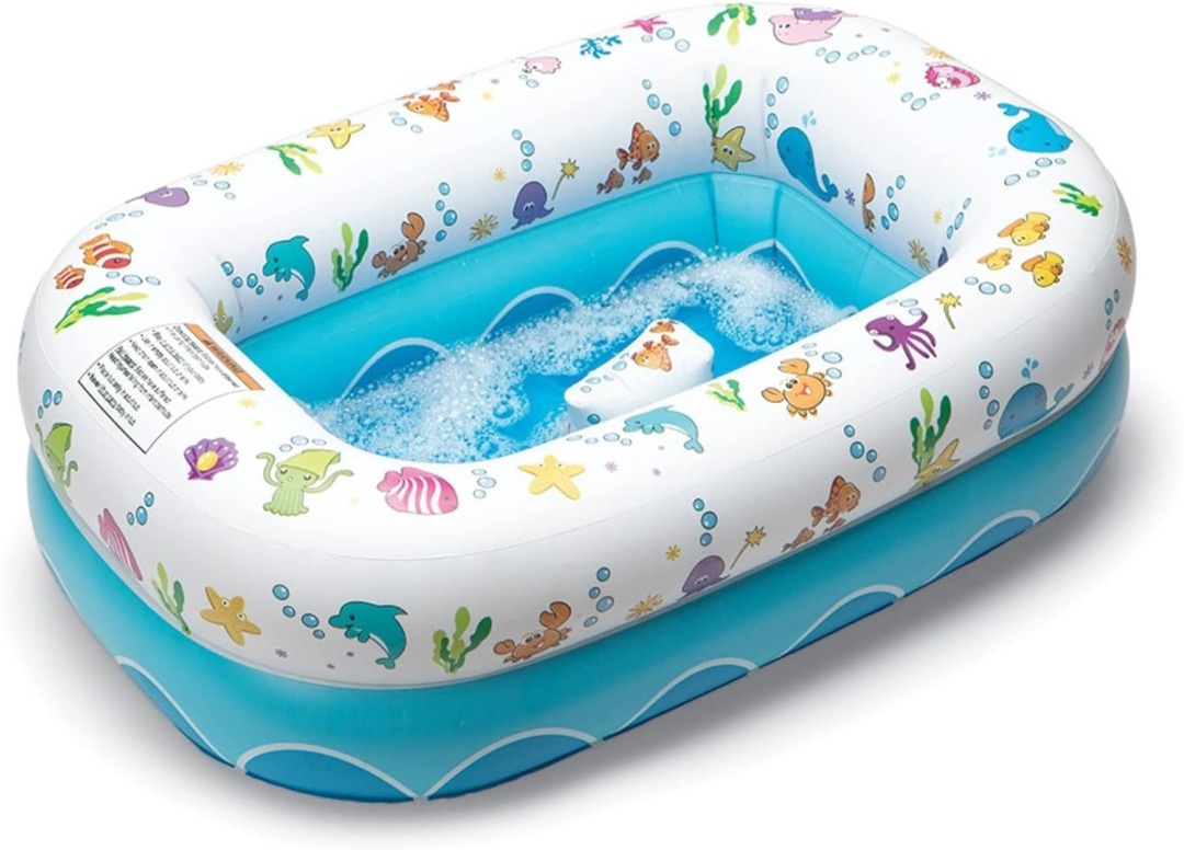 Inflatable baby discount bath tesco