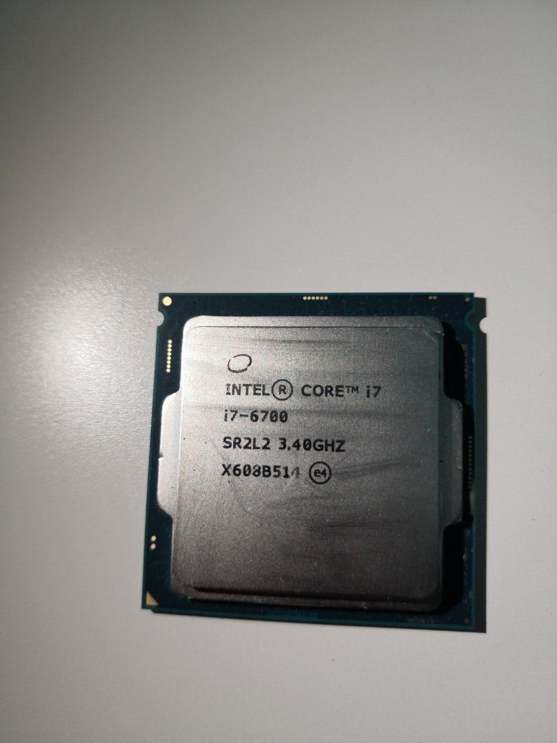 Intel i7 6700 processor, Computers & Tech, Parts & Accessories ...