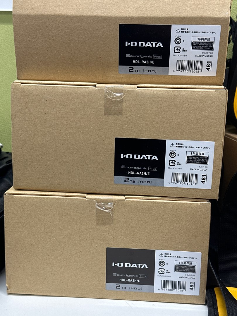 I-O DATA NAS Soundgenic Plus 2TB HDD HDL-RA2H 首批現貨到港只有少量