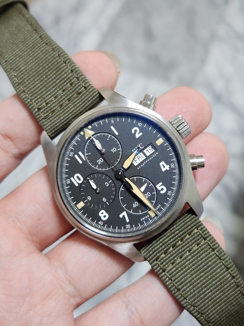 Watch made shop from spitfire