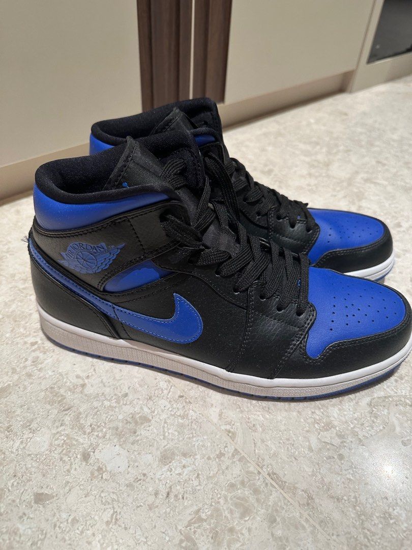Air jordan on sale 1 blue mid