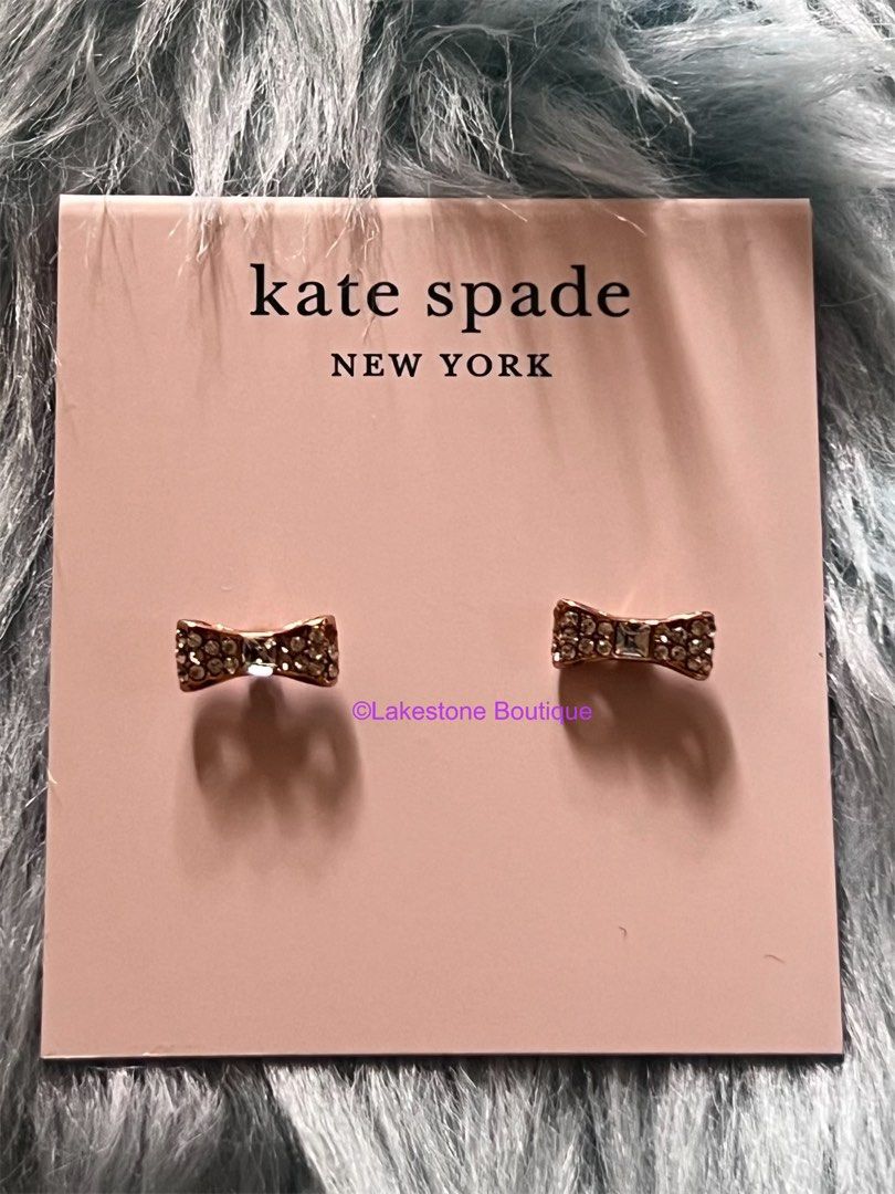 Kate spade ready deals set bow earrings