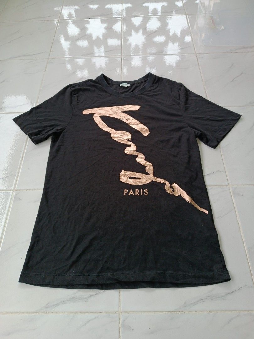 T shirt kenzo signature homme hot sale