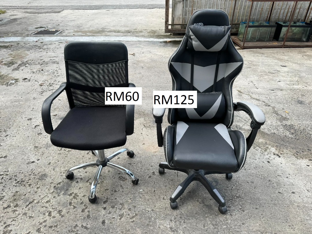 Kerusi gaming store second hand