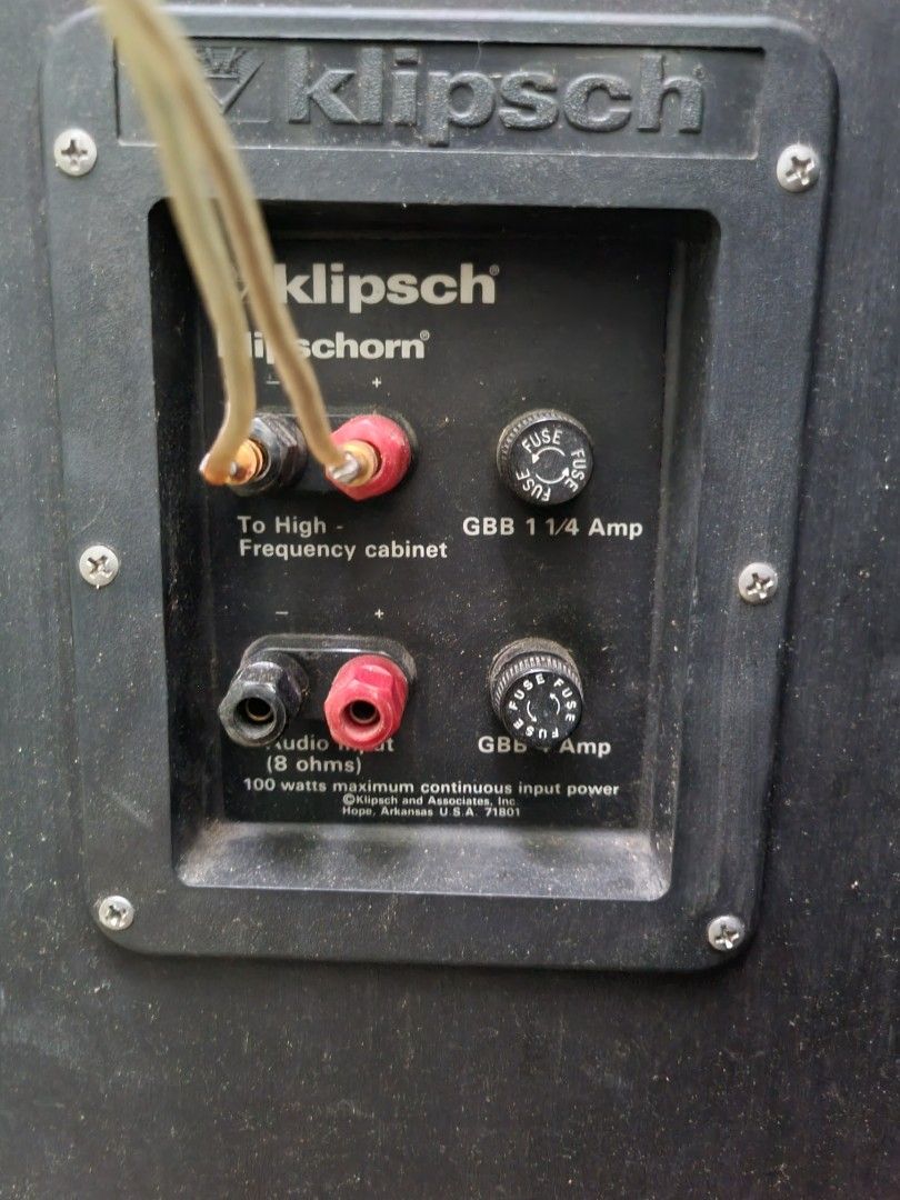 Klipschorn speakers, Audio, Soundbars, Speakers & Amplifiers on Carousell