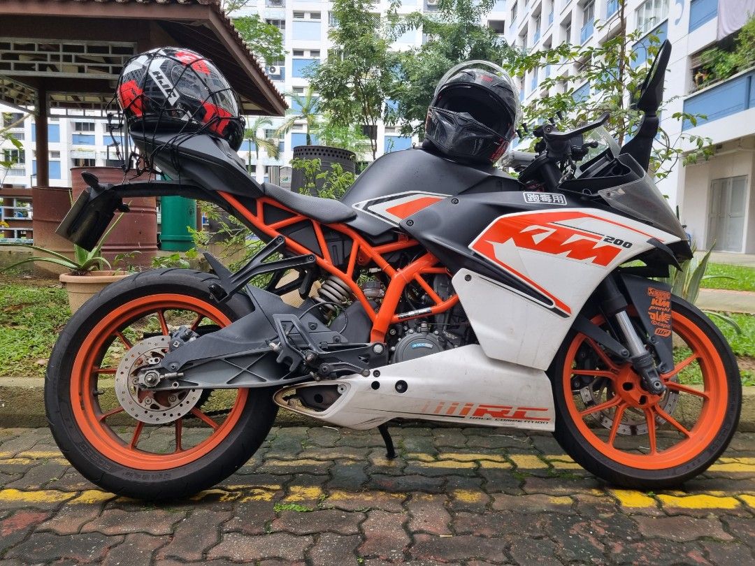 KTM RC 200 YEARS 2018 Motorcycles Motorcycles for Sale Class